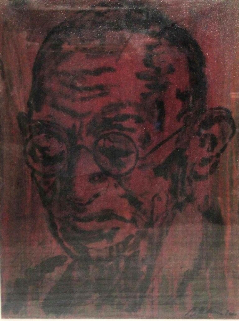 Mahatma Gandhi by Maike Kuhlmann